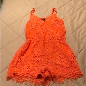 Rue 21 coral romper